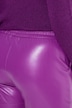 Shorts, Lederoptik, weites Bein, Komfortbund