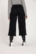 Jupe-culotte en jean, rivets, jambes larges, ceinture confortable