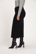 Jupe-culotte en jean, rivets, jambes larges, ceinture confortable