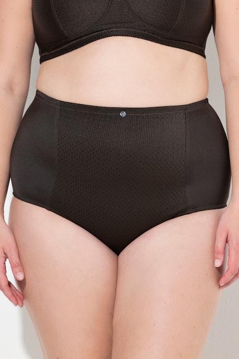 Miederhose, High Waist, Jacquard-Einsatz