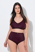 Miederhose, High Waist, Jacquard-Einsatz