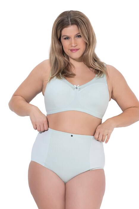 Kalhotky, vysoký pas, žakárová vsadka