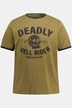 T-Shirt, Halbarm, Deadly Rider Print, Rundhals
