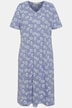 Eco Cotton Sheep Print V-Neck Nightgown