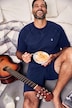 Pyjama composé d'un T-shirt et d'un short, jusqu'au 8 XL