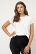 T-Shirt, Classic Fit, OKAY Glitzer Statement, Rundhals, Halbarm