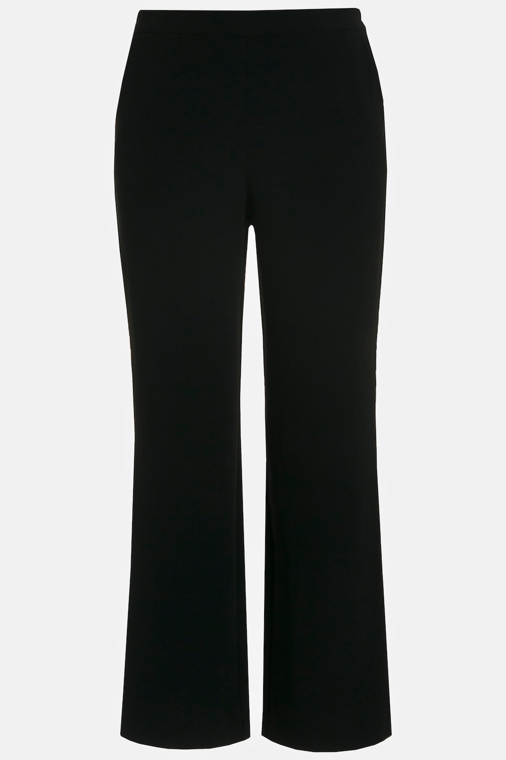 Stora storlekar Kostymbyxa med vida, Dam, svart, storlek: 44, Konstsilke/Polyester, Ulla Popken