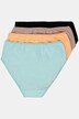 midi slips, set van 4, effen