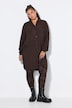 Lange overhemdblouse, boxy fit, modal, lange mouwen, premium