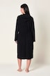 Bademantel, 2-Wege-Zipper, Kapuze, Frottee