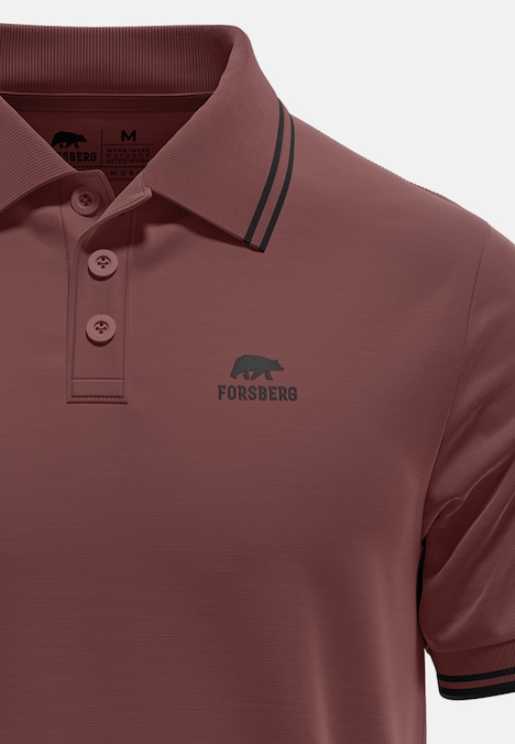 Formstabiles Poloshirt