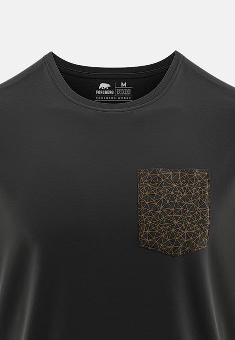 FORSBERG Svensson T-Shirt mit Brusttasche