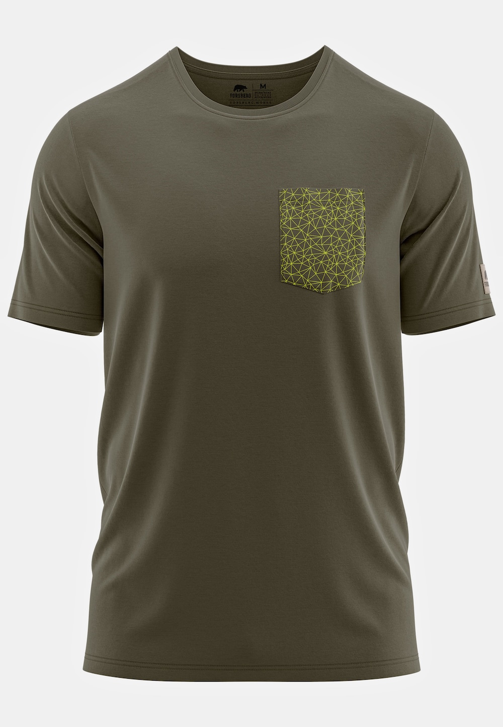 FORSBERG Svensson T-Shirt mit Brusttasche