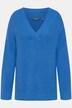 Pullover, Patentstrick, V-Ausschnitt, Langarm