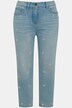 Momjeans, blombroderi, 5-pocketmodell