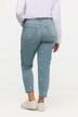 Momjeans, blombroderi, 5-pocketmodell