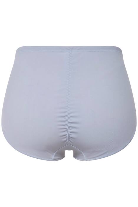 Midi kalhotky, žebrovaný žerzej, vysoký výstřih nohaviček