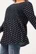 Dot Print Blouse