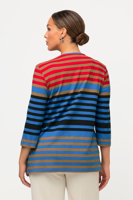 Multicolored Striped Tee