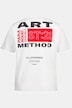 STHUGE T-Shirt, Rücken Print, Rundhals, Halbarm, bis 8 XL