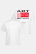 STHUGE T-Shirt, Rücken Print, Rundhals, Halbarm, bis 8 XL