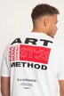 STHUGE T-Shirt, Rücken Print, Rundhals, Halbarm, bis 8 XL