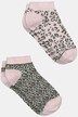 Sneakersocken, 2er Pack, Leomuster