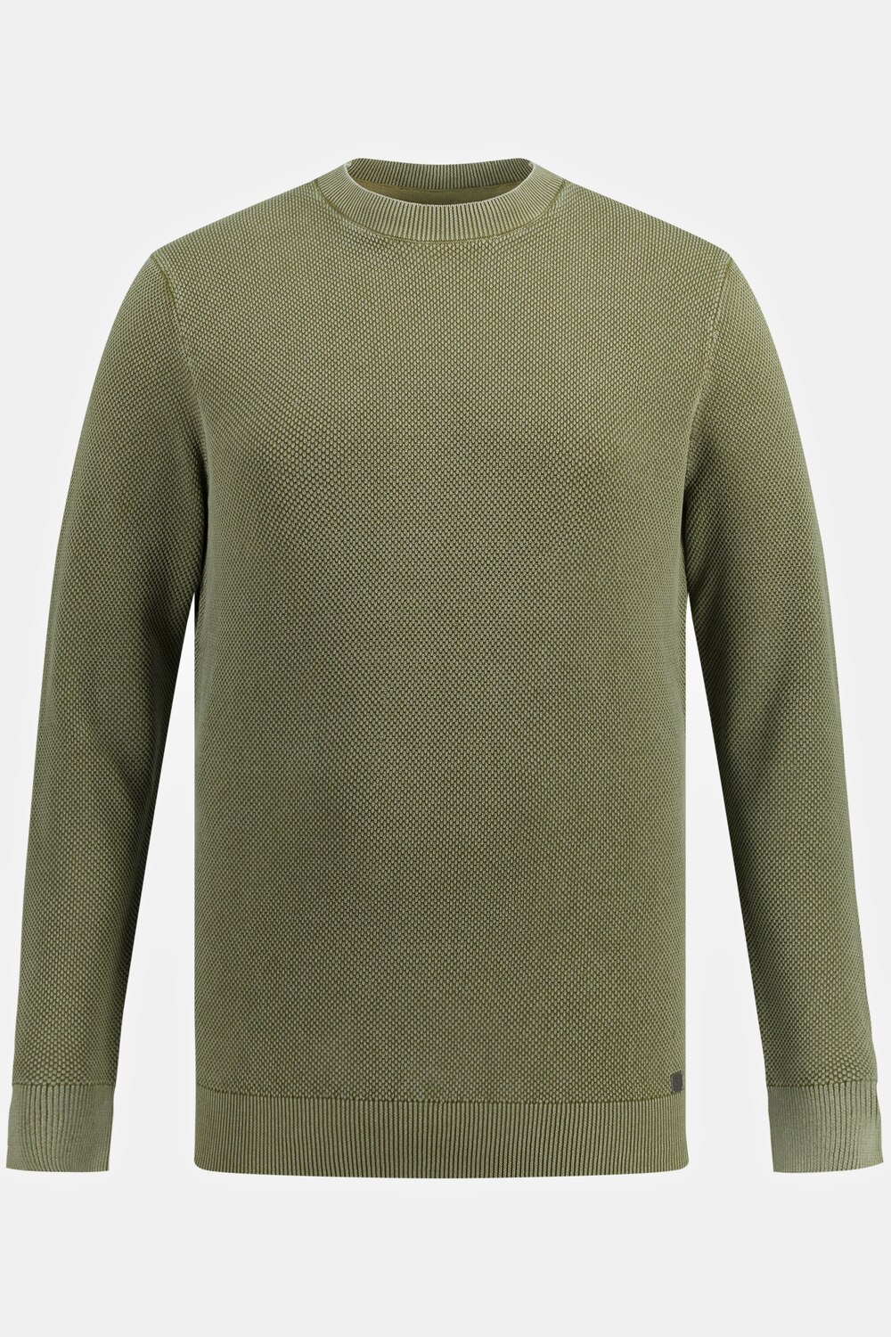 pullover, grote maten, , heren, groen, maat: xxl, katoen, jp1880