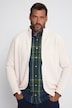 Cardigan en maille texturée à col montant