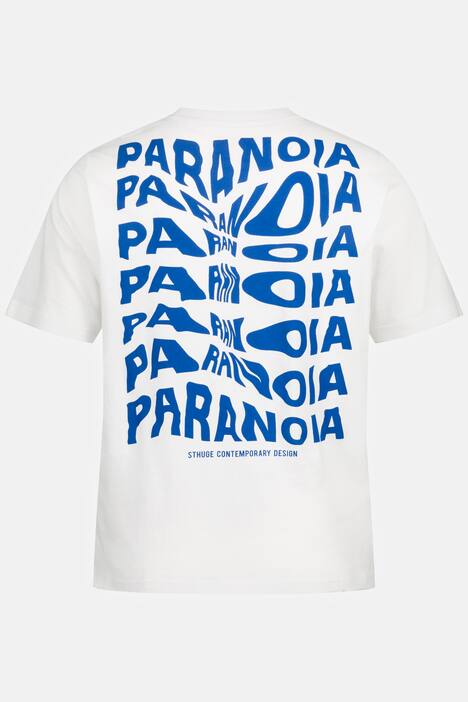 STHUGE T-Shirt, Halbarm, Rückenprint, bis 8 XL