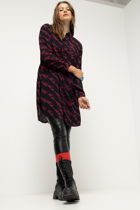 Studio Untold Statement Print Shirt Blouse