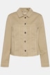 color jeansjasje, zoom met franjes, oversized, biologisch katoen