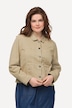 color jeansjasje, zoom met franjes, oversized, biologisch katoen