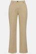 Jean coloré Mary, bord effiloché, jambes larges, coton bio