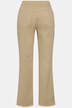 Jean coloré Mary, bord effiloché, jambes larges, coton bio