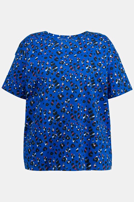 Color Leopard Print Tee