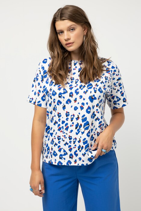 Large Leopard Print Tee