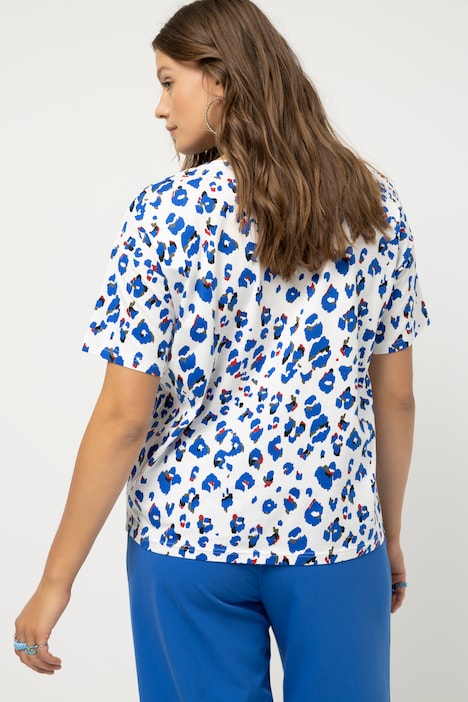 Large Leopard Print Tee