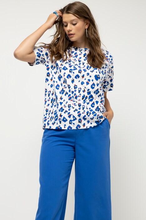 Large Leopard Print Tee