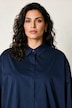 Hemdbluse, oversized, Hemdkragen, Langarm