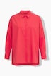 Overhemdblouse, oversized, lange mouw