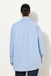 Hemdbluse, oversized, Langarm