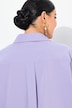 Hemdbluse, oversized, Langarm