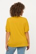 T-shirt, nœuds fantaisie, classique, col en V, manches mi-longues