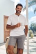 Schlafanzug, Homewear, Zweiteiler, Henley, Shorts