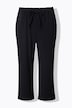 7/8-broek, persplooien, elastische tailleband, strikbandje