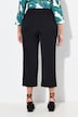 7/8-broek, persplooien, elastische tailleband, strikbandje