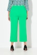 Pantaloni a 7/8 con pieghe e cintura elastica