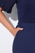 Pantalones con diseño crop, raya del pantalón, cintura elástica