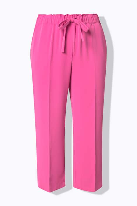 7/8-Hose, Bügelfalten, Elastikbund